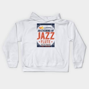 Ron Burgundy's Evening of Jazz Flute Kids Hoodie